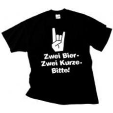 Pommesgabel - Zwei Bier, zwei Kurze. Bitte! T-Shirt