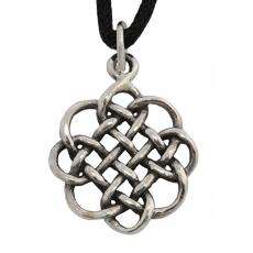 Flóraidh - keltischer Knoten (Kettenanhänger in Silber)