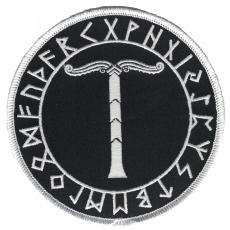 Irminsul im Runenkreis (Aufnäher)