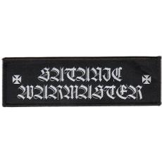 Satanic Warmaster - Logo (Aufnäher)