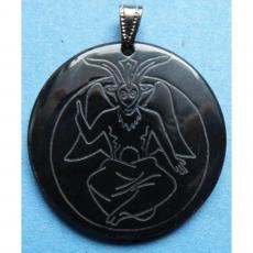 Baphomet (Kettenanhänger aus Horn)