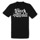 Black Metal + Pentagramm [hoch] T-Shirt