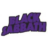 Black Sabbath - Logo Cut Out Aufnäher