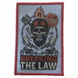 Breaking the Law - Biker Patch