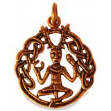 Celtic Cernunnos (Pendant in Bronze)