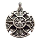 Cross of the Celts (Pendant in antiqued silver)