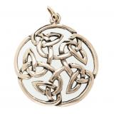 Cailyn - Celtic Flower of Life (Pendant in Bronze)