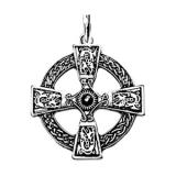 CELTIC CROSS Silber-Optik (Kettenanhänger)