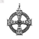 CELTIC CROSS Silber-Optik (Kettenanhänger)