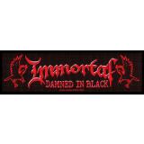 Immortal - Damned in Black (Superstrip Aufnäher)