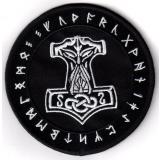 Mjoelnir Runes black (Patch)