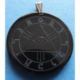 All-seeing eye (Pendant from horn)